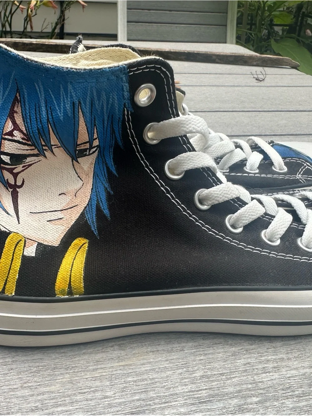 Fairy tail high top converses